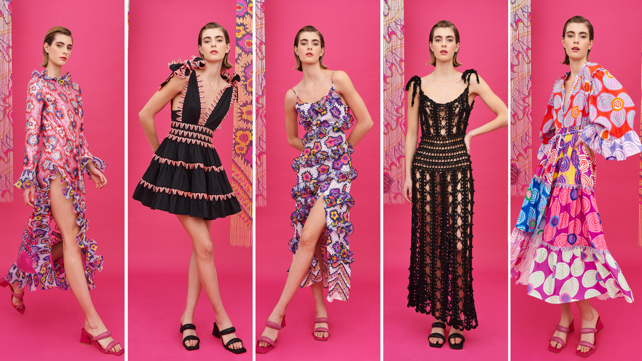 Celia B x Zandra Rhodes Summer 24