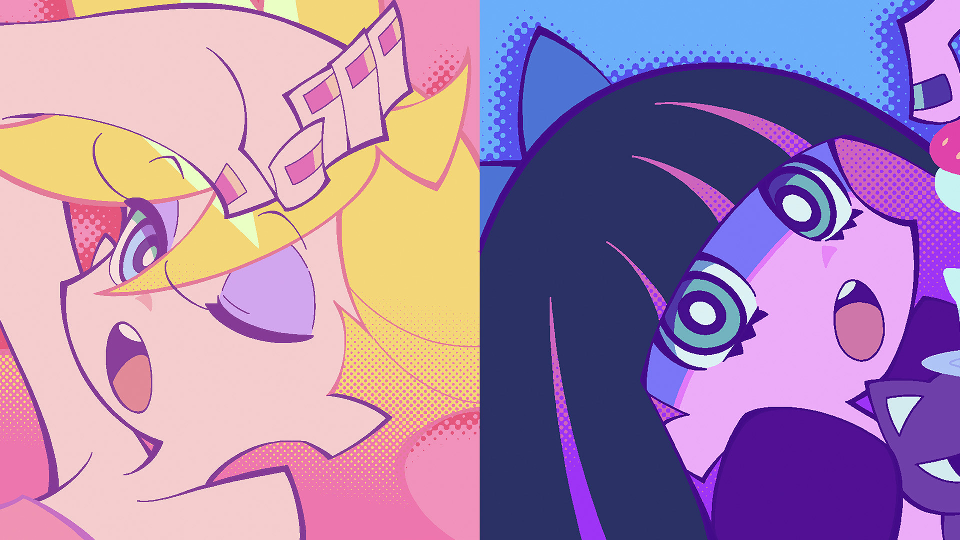 New Panty &amp; Stocking with Garterbelt promotional imagery.