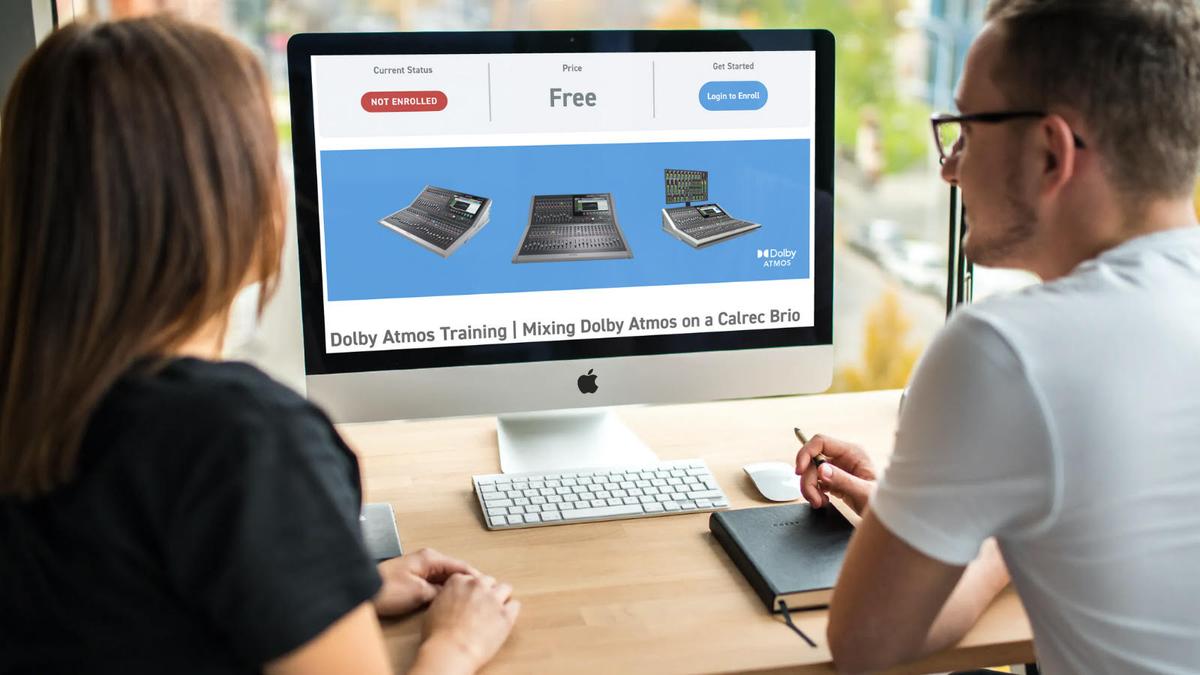 Calrec Dolby Atmos training module