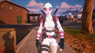 Gwenpool, one of the Fortnite Characters in Season 4 of Chapter 5