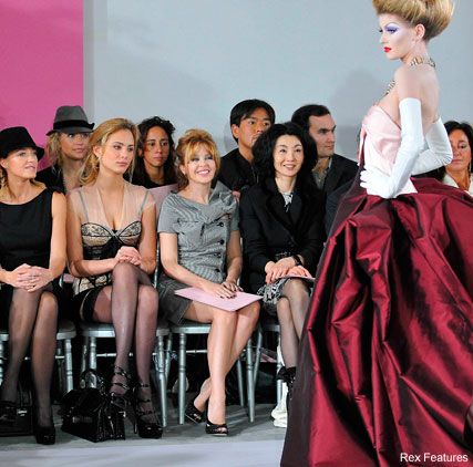 Dior Couture Front Row, Kylie Minogue