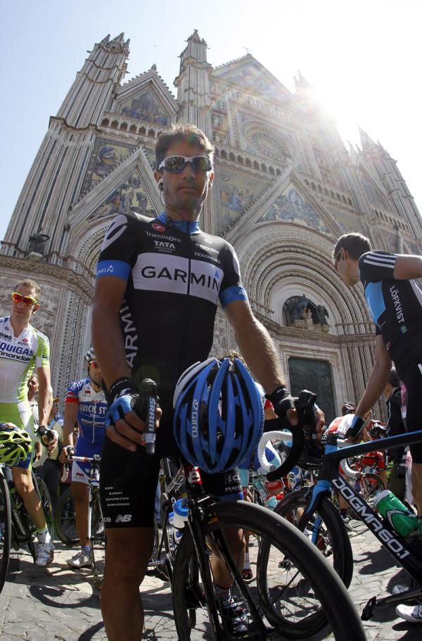 Le Mevel (Garmin-Cervelo) at the start