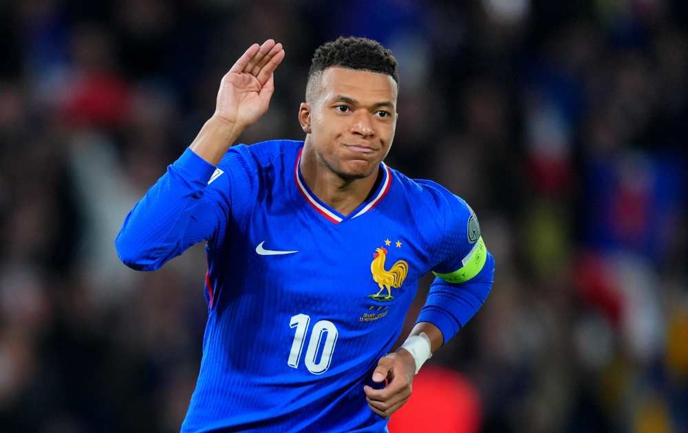 France captain Kylian Mbappe