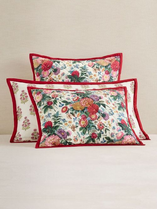 Margeaux Floral Reversible Quilted Pillowcases