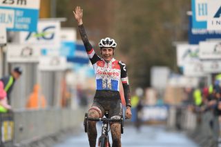 Lucinda Brand wins the 2018 Vlaamse Druivencross