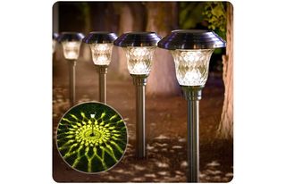 BEAU JARDIN solar pathway lights