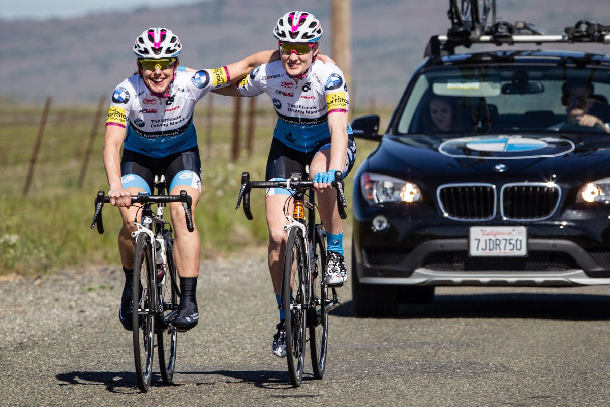 Elle Anderson and Rhae Shaw show how well the new team is getting along with each other.