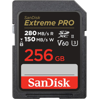 SanDisk Extreme PRO SDXC card 256GB
