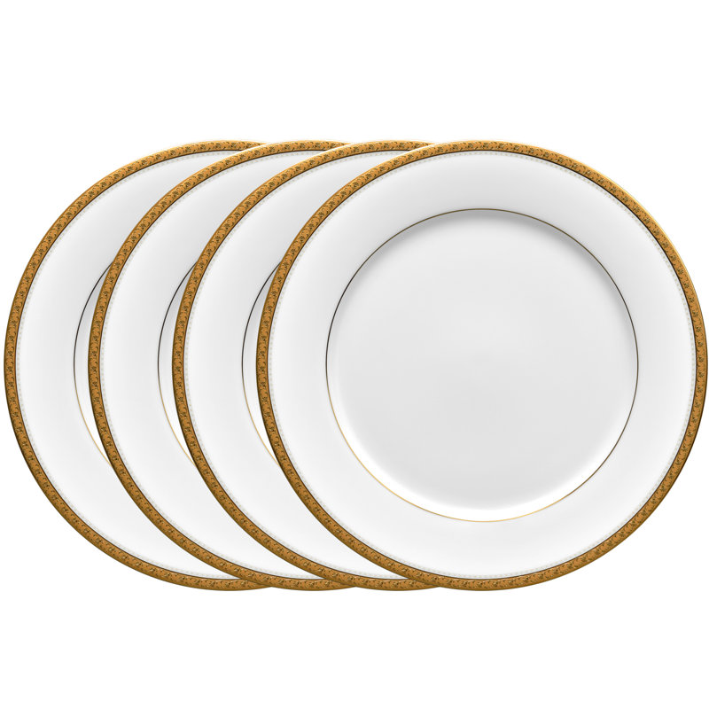 Noritake Charlotta Dinner Plates, 10-1/2&quot; &amp;amp; Reviews | Wayfair