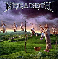 By the time this was released it seemed that Megadeth were stagnating badly. But the problem with Youthanasia is that the production (mostly by Max Norman) had no bite or energy. Mustaine blames himself for giving Norman too much control: “He co- produced Countdown… with me,” he says, “and I was happy with what we got. But he was secondary to me on that project. When he got to be the main man on Youthanasia, it went wrong.”
Nevertheless there are still some winning moments here, with Train Of Consequences and the oddball A Tout Le Monde working well and showing the band in the best possible light. But the lack of bite from too many of the tracks lets the record down too often.