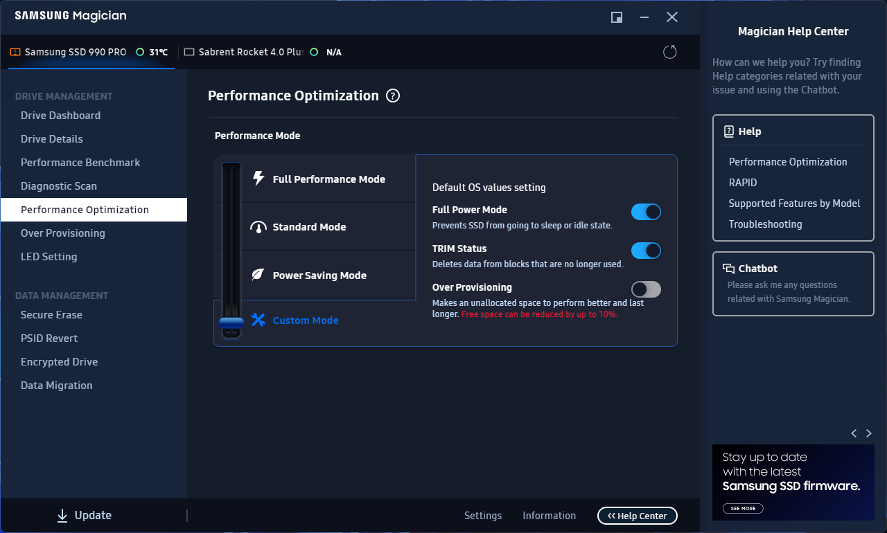 Samsung 990 Pro SSD