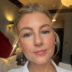 The best skin tints score must higher for these two beauty editors, including Katie Thomas who is seen here wearing one of them