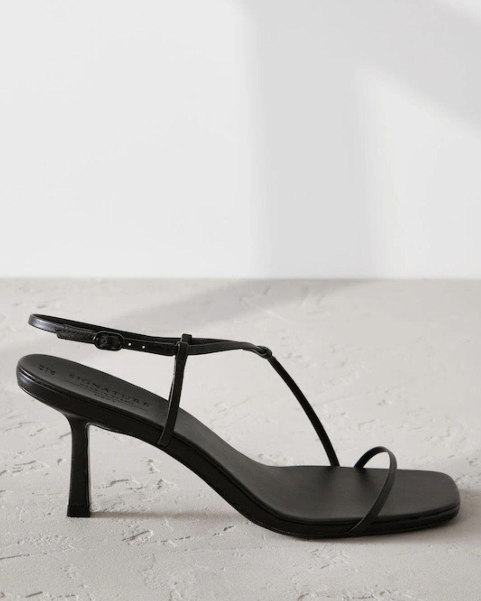Next Skinny Signature Premium Leather Strappy Heels