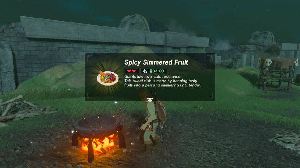 The Legend of Zelda Breath of the Wild best recipes GamesRadar+