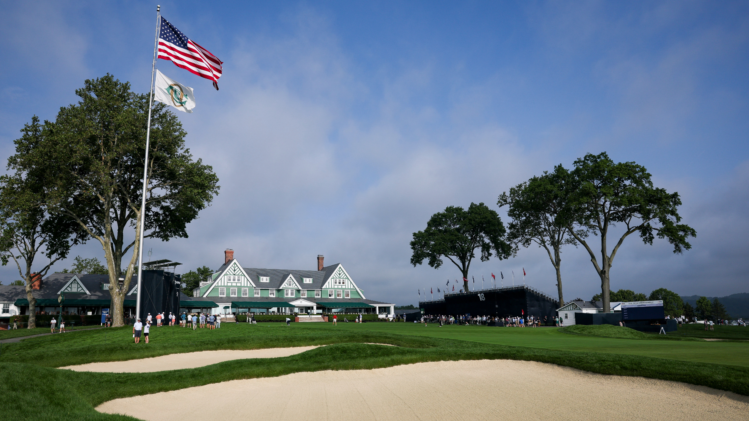 A general view of Oakmont