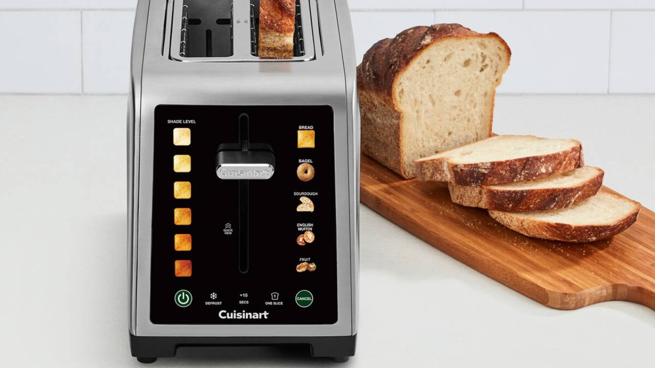 Cuisinart SimpliTouch XL Colour Touchscreen 2-Slice Toaster