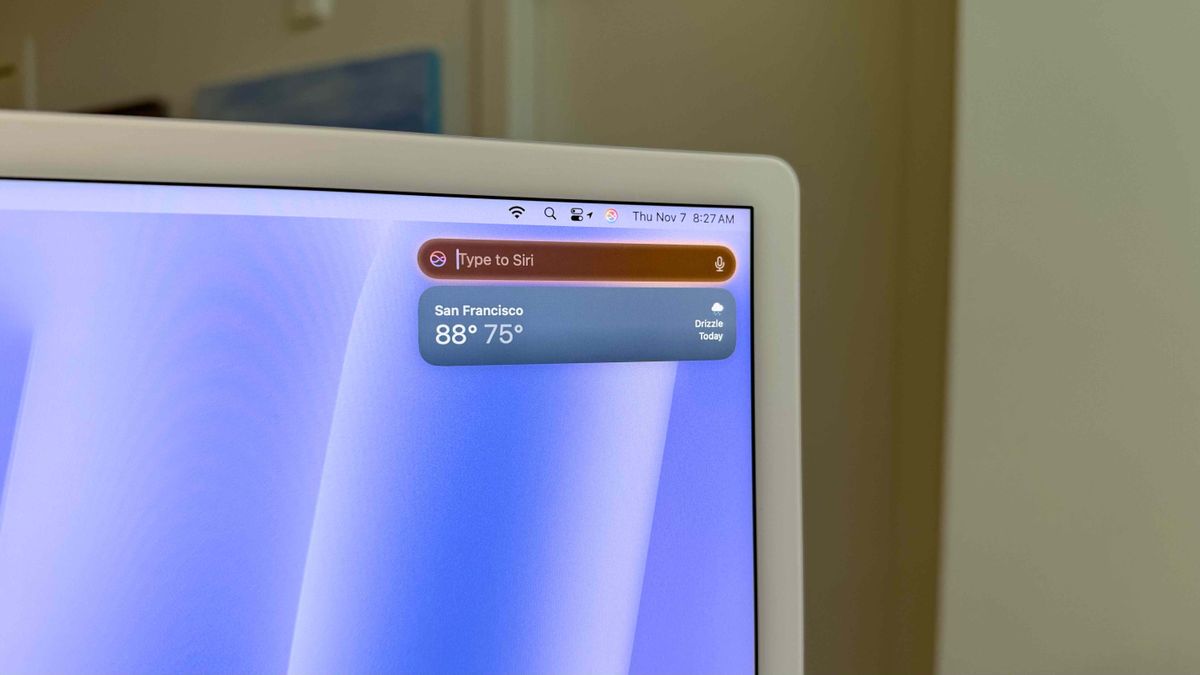 Apple's 24-inch iMac M4 in Purple.