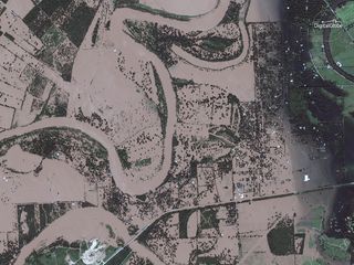 Hurricane Harvey Before and After