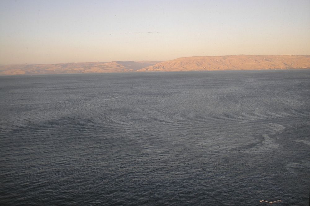 Sea of Galilee, monumental structure, mysterious structure