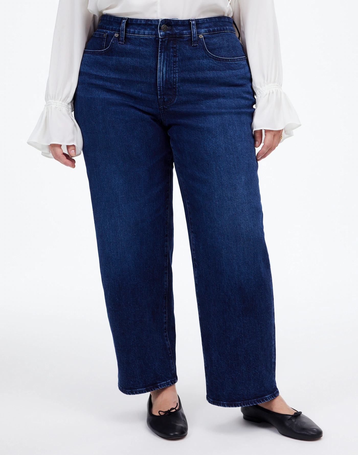 Madewell, The Plus Perfect Vintage Wide-Leg Jean