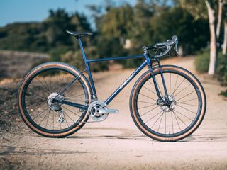 A custom made bike complete with Shimano GRX Limited groupset