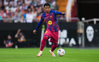 Alex Balde of Barcelona