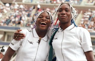 serena and venus williams at the US open