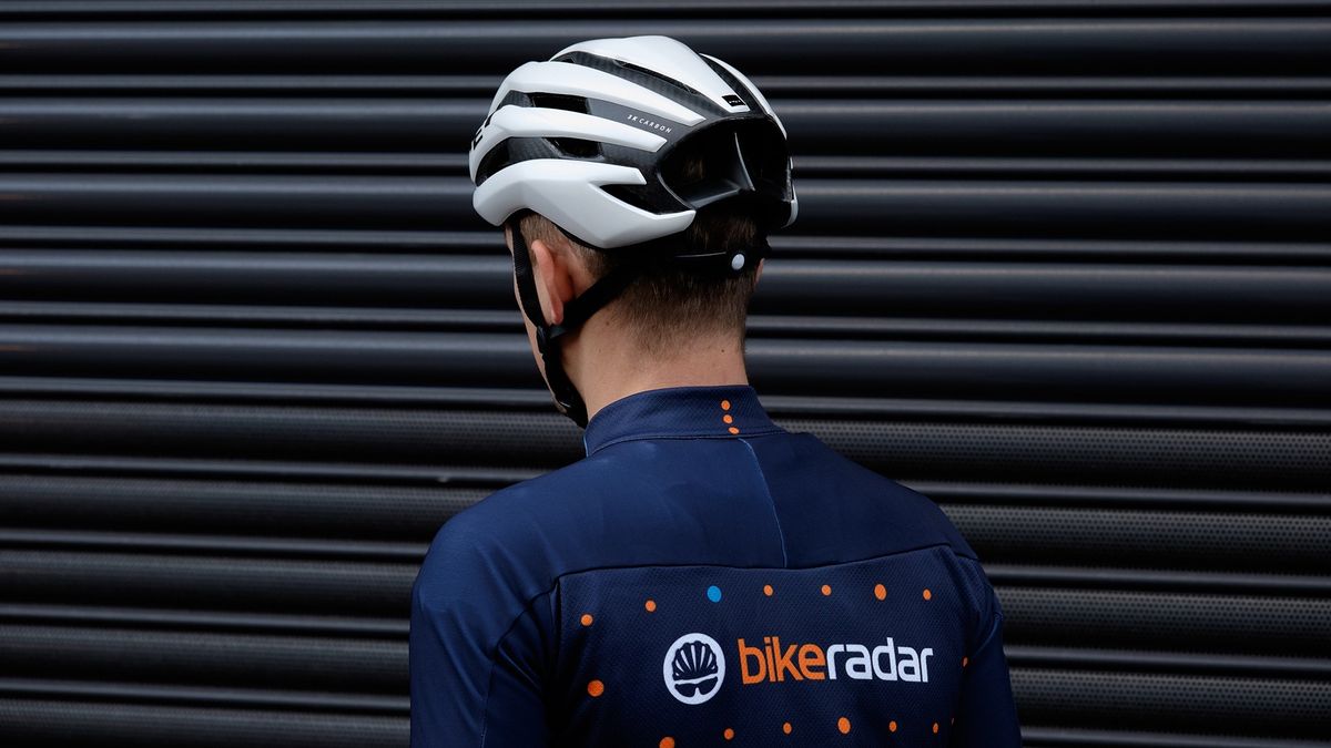 A look at the rear of the helmet