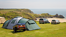 Three Cliffs Bay Holiday Park, Penmaen, Gower, Wales
