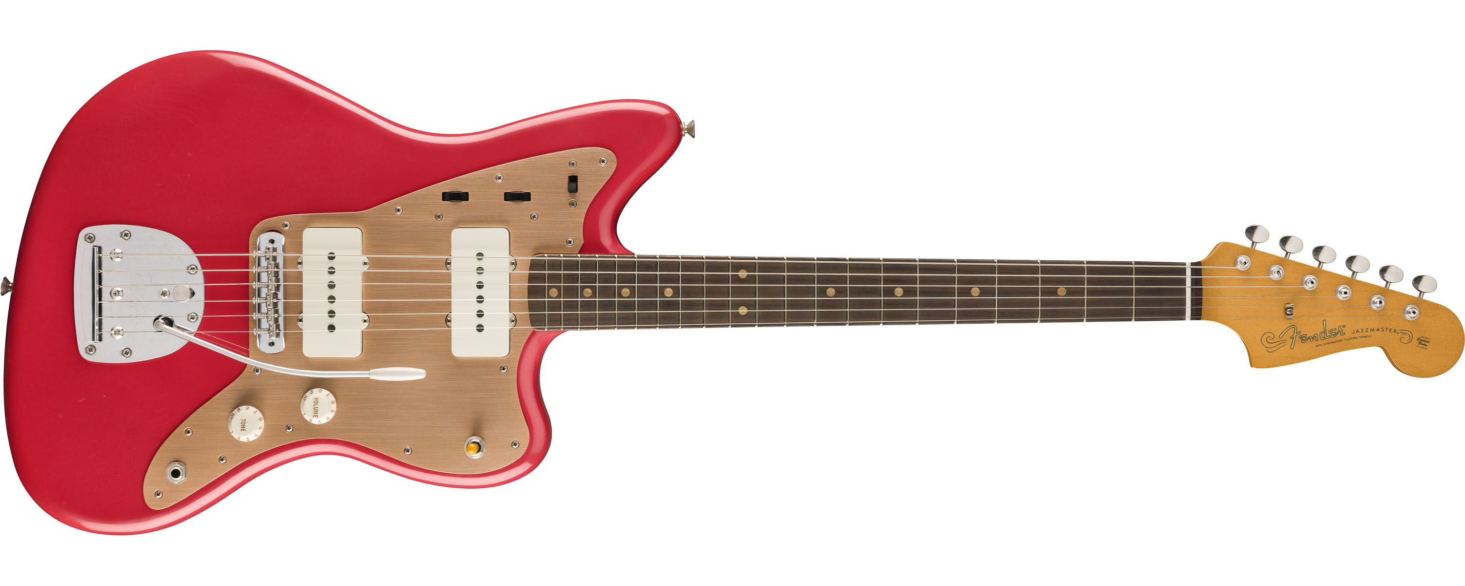 Fender Limited Edition Vintera II Road Worn 50s Jazzmaster Fiesta Red