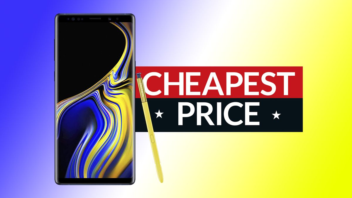 cheapest samsung note 9