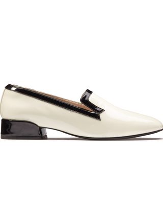 Swixties Ball White Patent Leather Shoes