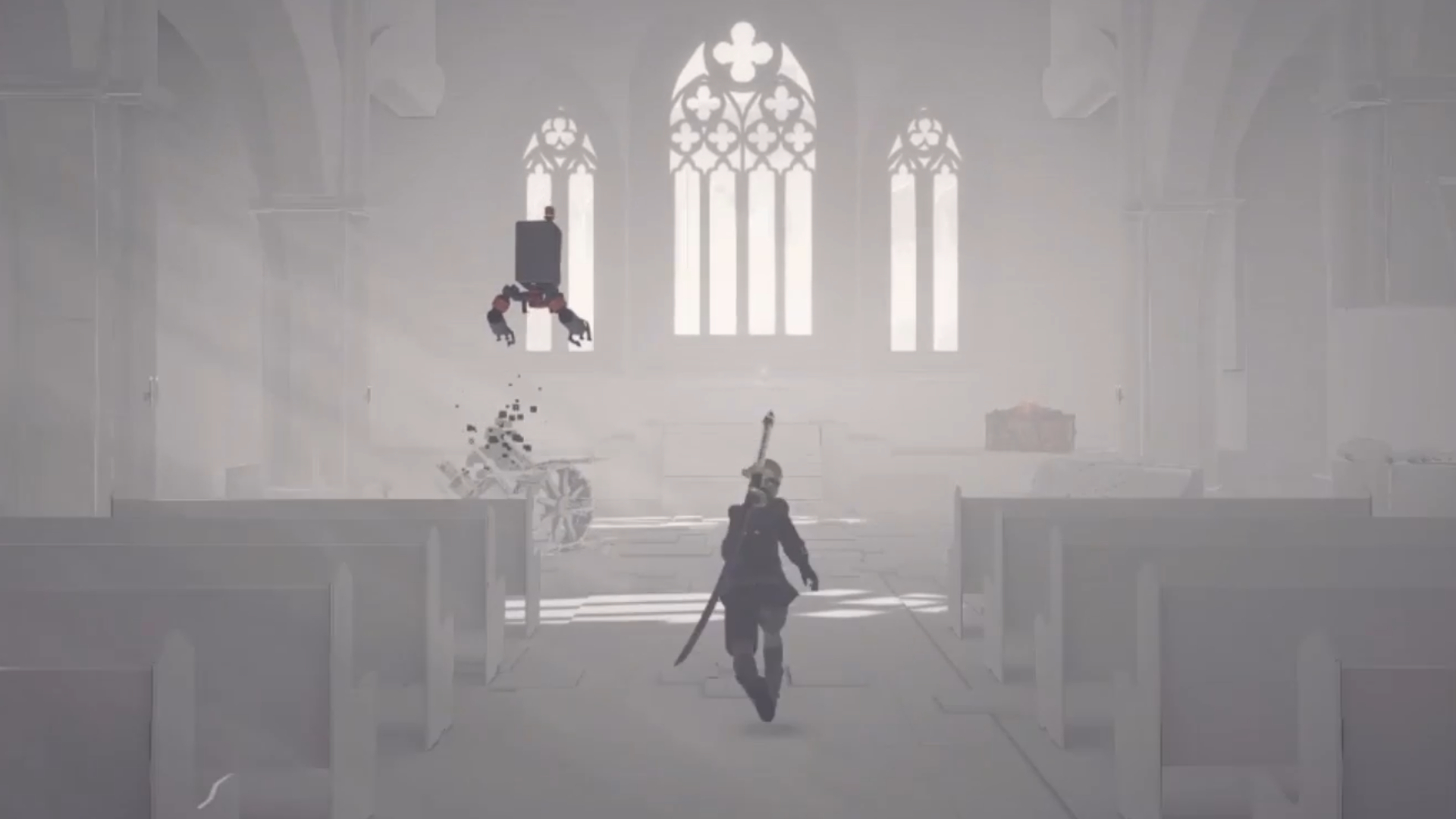 Lucht Plunderen blaas gat The great Nier: Automata church mystery has been solved | PC Gamer