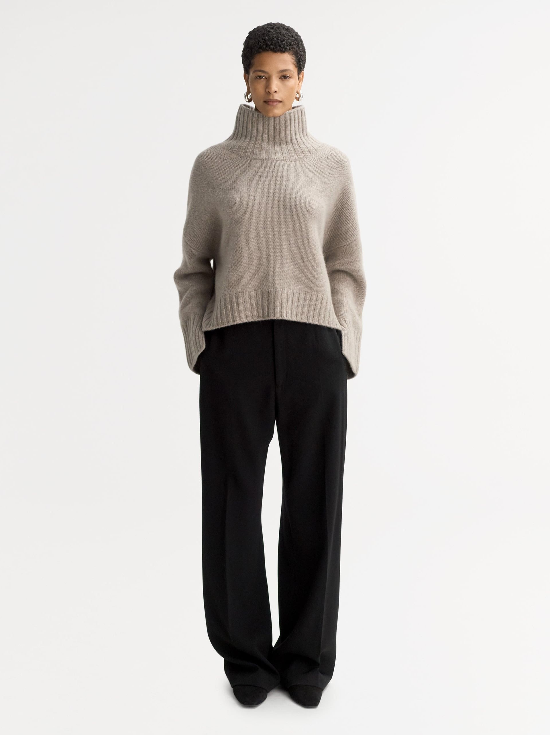 soft goat, Girlfriend Turtleneck