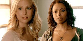 The Vampire Diaries Caroline and Bonnie The CW