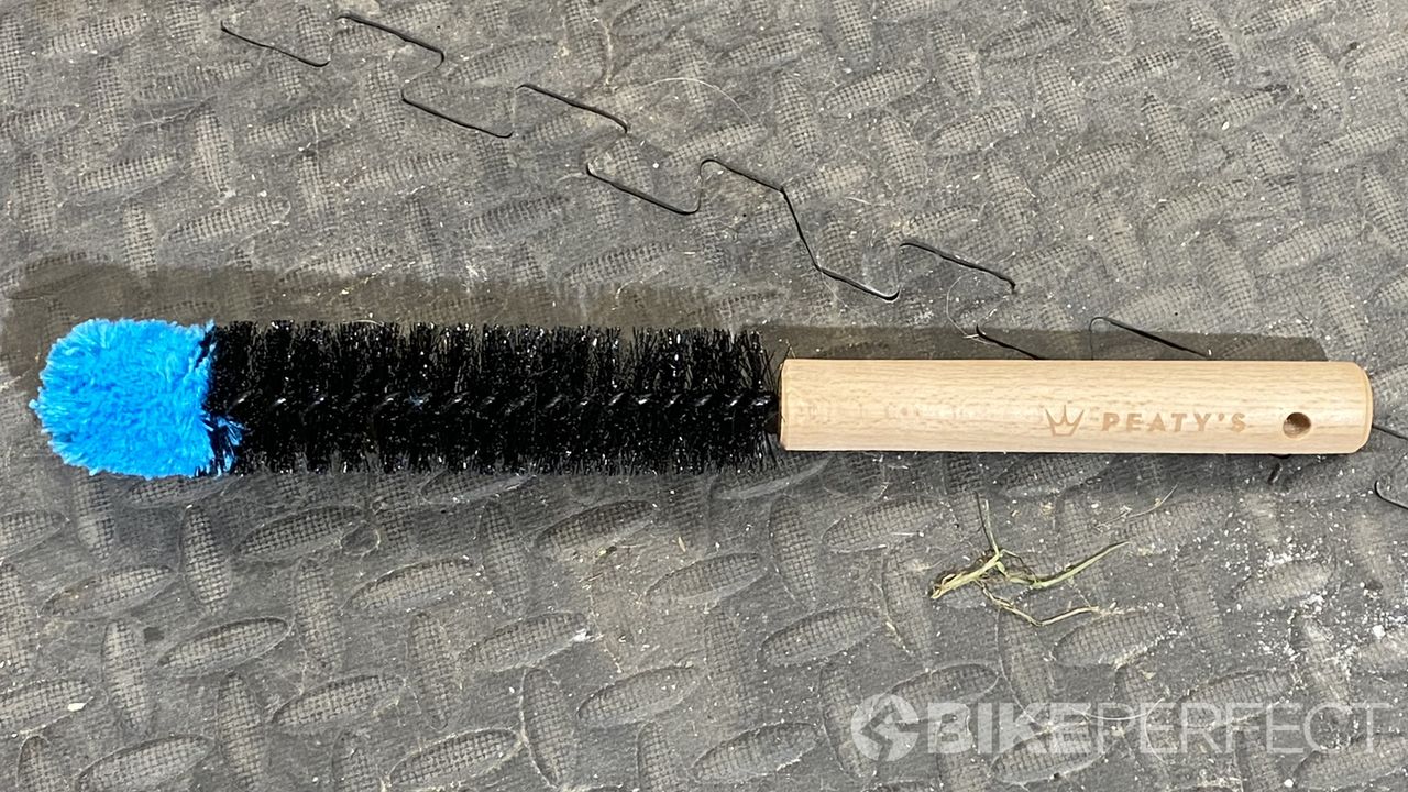 Close up of Peaty's Detail Brush