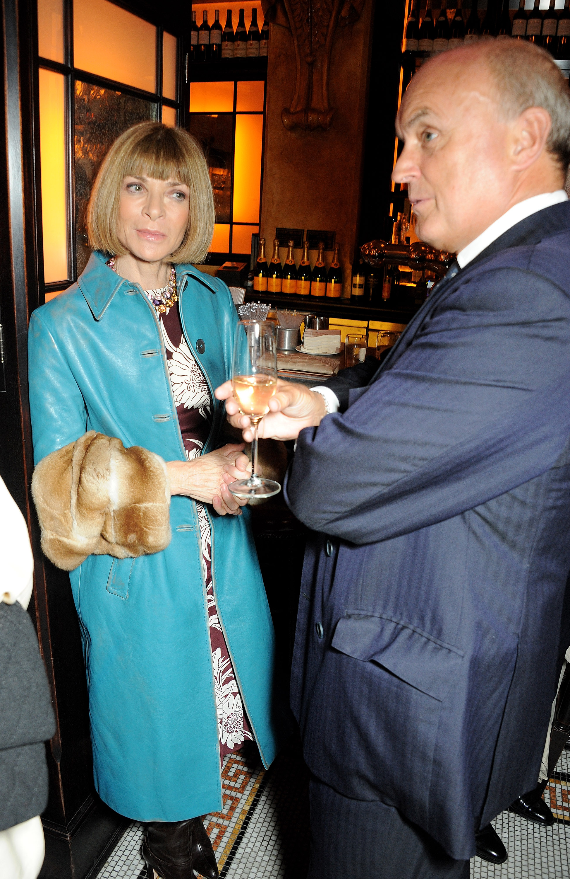 Nicholas Coleridge with Anna Wintour