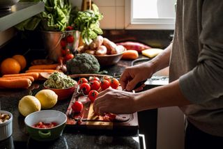 Image of someone cooking