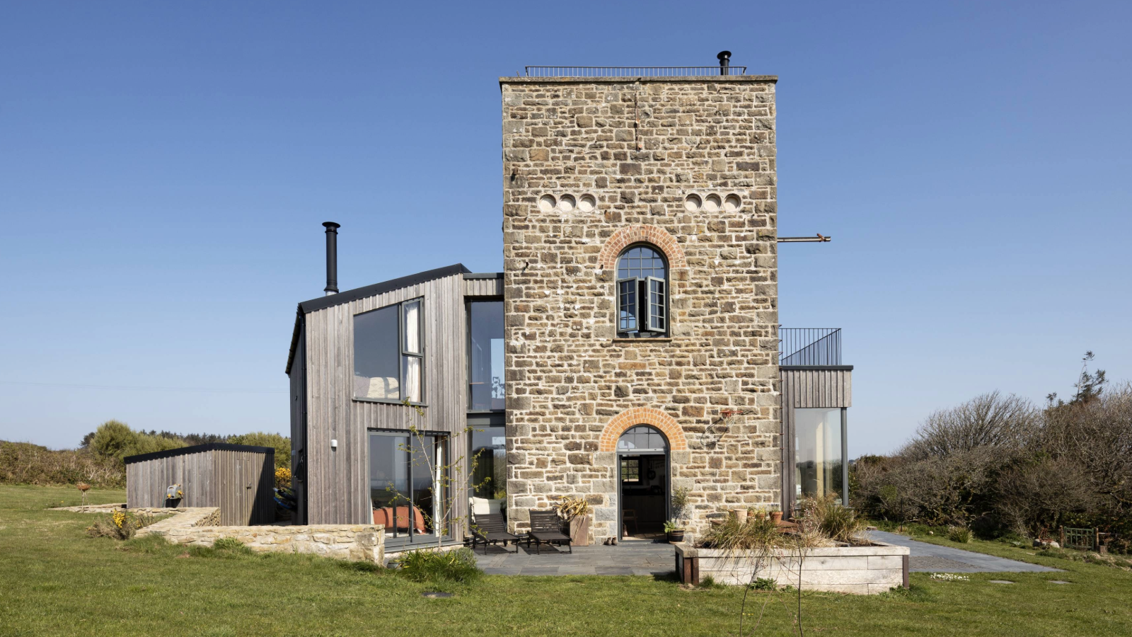 Exterior of the home