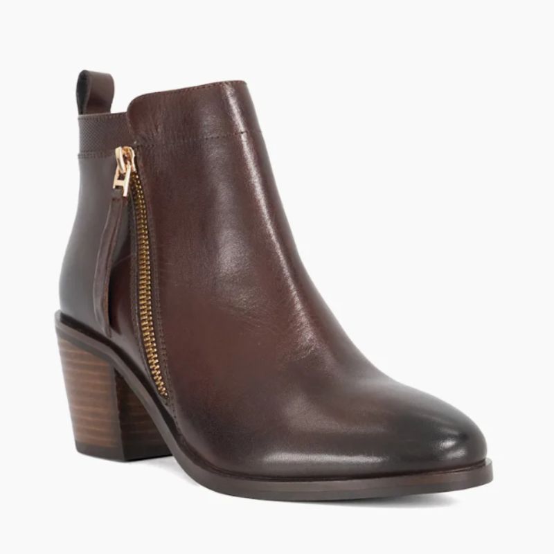 brown ankle boots