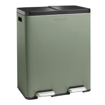 john lewis green bin