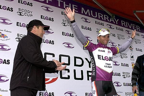 Jonathan Cantwell (Fly V Australia) remains in the purple jersey of the Tour of the Murray River leader after two stages.