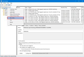 Task Scheduler create new folder