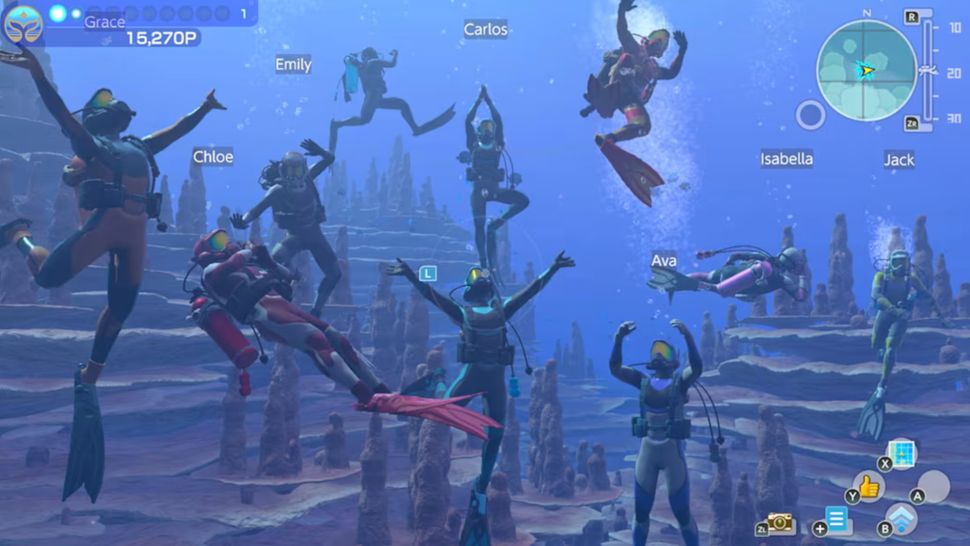 Dive back in time. Dive back in time