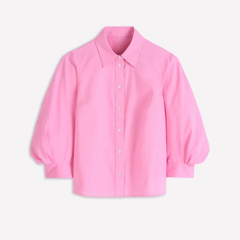 Boden , Puff Sleeve Oxford Shirt