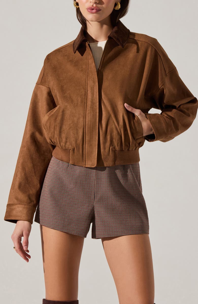 Sorine Faux Suede Jacket