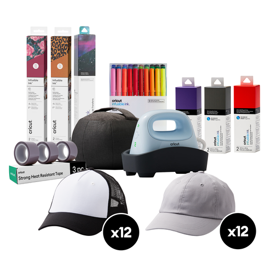 Cricut Hat Press&trade; Paquete súper combinado