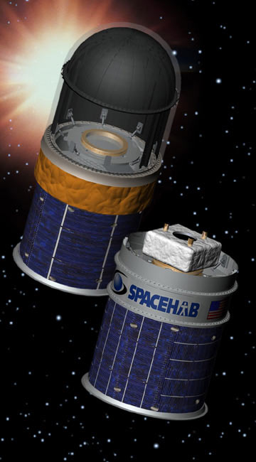 Spacehab Aims High with Apex Spacecraft Trio