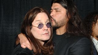 Ozzy Osbourne and Robert Trujillo in 2006