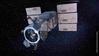 The WorldView-3 satellite. 